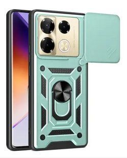 PC + TPU чехол Camshield Armor для Infinix Note 40 Pro Plus / зеленый 200435 фото
