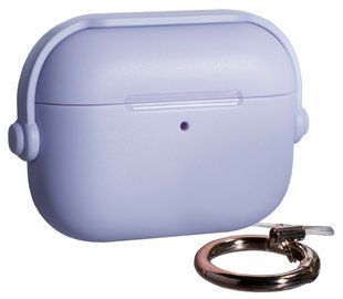 Силиконовый чехол Fashion Pods с карабином для AirPods Pro 3 / Color Purple 204173 фото