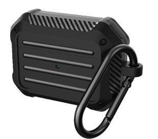 Силіконовий чохол Shockproof case для AirPods 3 (2021) чорний 089706 фото