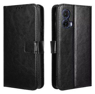 Чехол книжка Book case для Motorola Edge 50 Fusion / черный 201773 фото