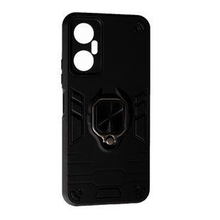 PC + TPU чехол New Transformer для Infinix Hot 20 (5G) черный 088327 фото