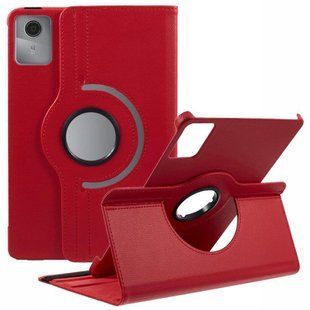 Кожаный чехол книжка 360 для Lenovo Xiaoxin Pad 2024 (11") / красный 094701 фото