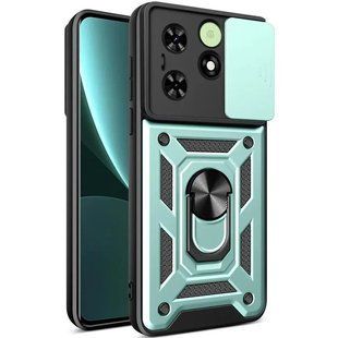 PC + TPU чохол Camshield armor для Tecno Pop 8 / світло-зелений 097410 фото