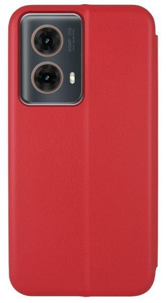 Чехол книжка Elegant book для Motorola G85 (5G) / красный 202517 фото