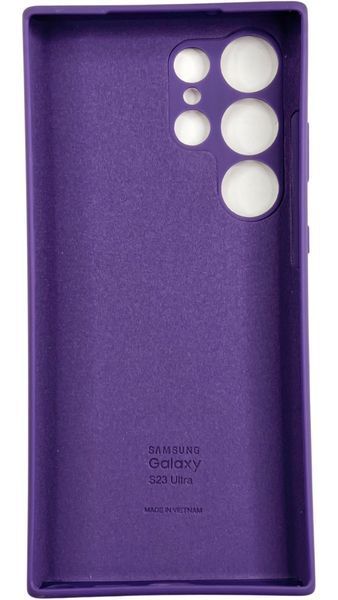 Чохол Soft touch на Samsung Galaxy S23 Ultra / фіолетовий 087756 фото