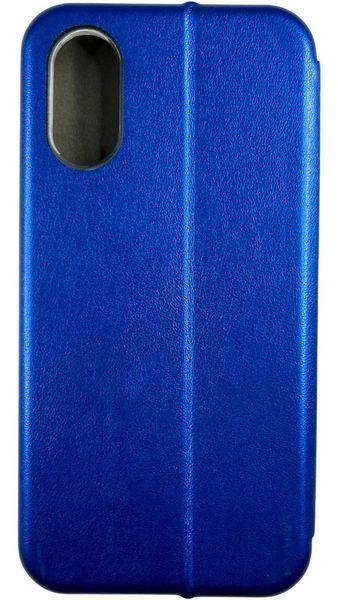 Шкіряний чохол-книжка Elegant book на ZTE Blade A31 Plus (на зті блейд а31 плюс) синій 87906 фото