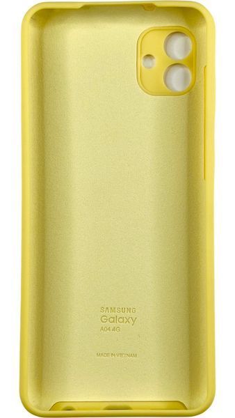 Чохол Soft touch для Samsung Galaxy A04 / жовтий 087701 фото