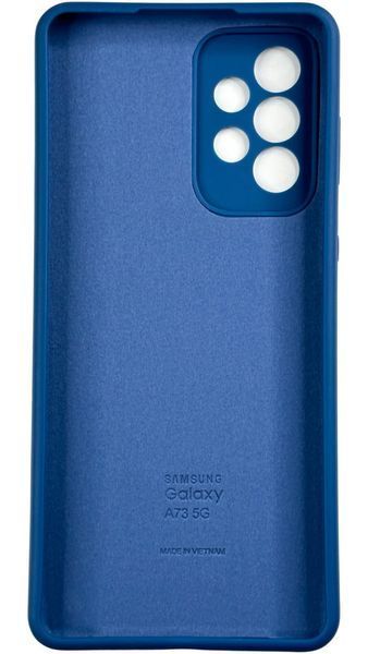 Чехол Soft touch для Samsung Galaxy A73 (5G) / синий 095422 фото