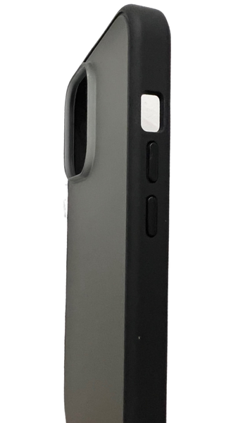 TPU чехол Matte Color Case (TPU) на iPhone 14 Pro Max (на айфон 14 про макс) черный 086256 фото