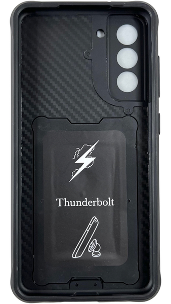 PC + TPU чохол Camshield armor для Samsung Galaxy S21 FE / чорний 085379 фото