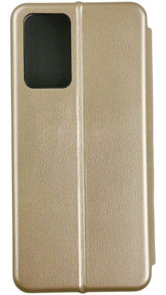 Чохол книжка Elegant book для ZTE Blade V40 Vita / золотистий 093729 фото