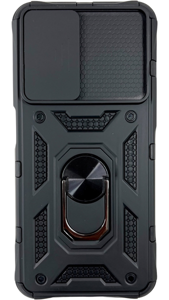 PC + TPU чохол Camshield armor для Samsung Galaxy S21 FE / чорний 085379 фото