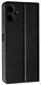 Шкіряний чохол книжка Fibra case на Samsung Galaxy A07 (A075) / black 203878 фото 2