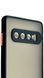 TPU чехол накладка Matte Color Case для Samsung Galaxy S10 Plus черный 092237 фото 2
