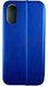 Шкіряний чохол-книжка Elegant book на ZTE Blade A31 Plus (на зті блейд а31 плюс) синій 87906 фото 7