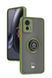 TPU чохол накладка Matte Ring Magnit для Motorola Edge 30 Neo світло-зелений 093353 фото 1