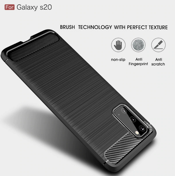TPU чехол накладка Urban для Samsung Galaxy S20 / (3 цвета) 080797 фото