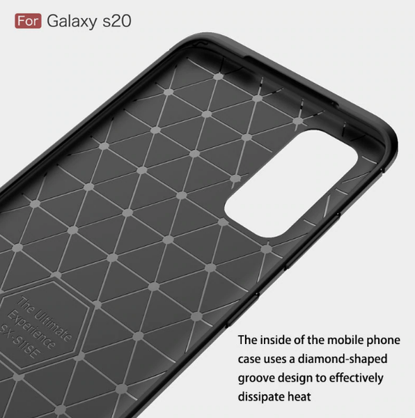 TPU чехол накладка Urban для Samsung Galaxy S20 / (3 цвета) 080797 фото