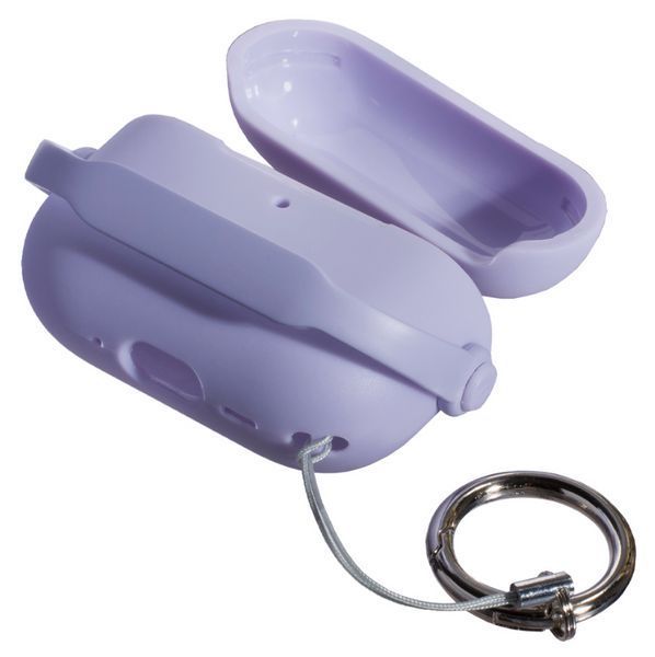 Силиконовый чехол Fashion Pods с карабином для AirPods Pro 3 / Color Purple 204173 фото