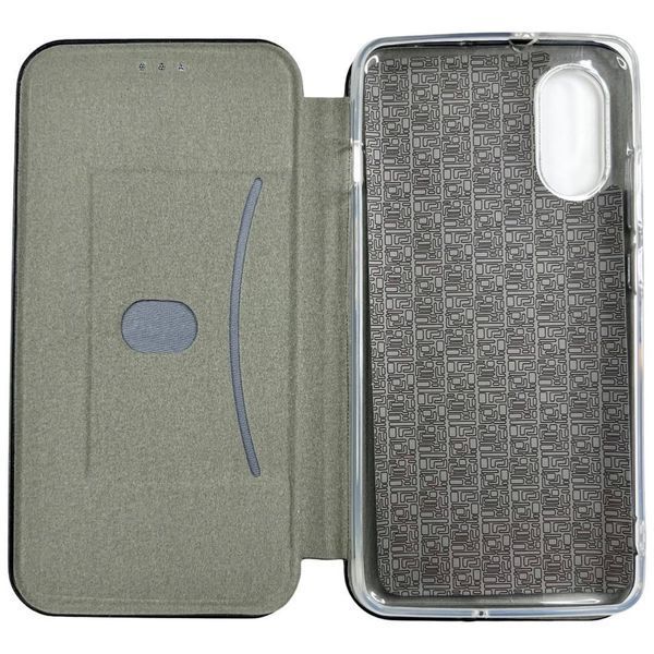 Шкіряний чохол-книжка Elegant book на ZTE Blade A31 Plus (на зті блейд а31 плюс) синій 87906 фото