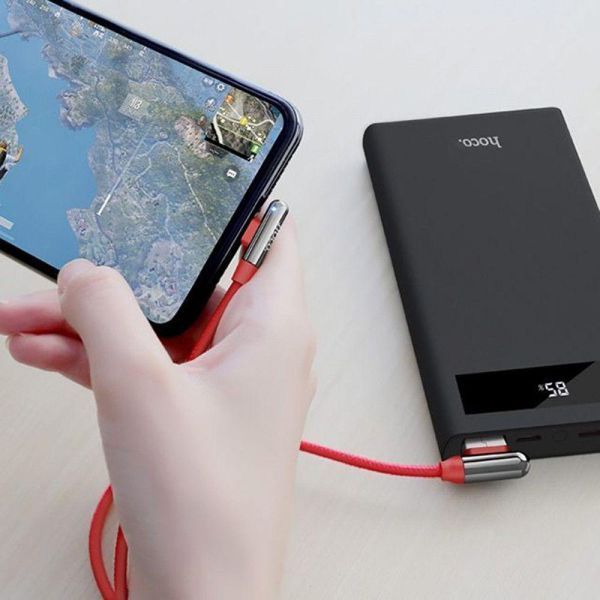 USB кабель Hoco U77 Excellent Elbow Lightning Cable (1.2m) (2 вида) 80600 фото