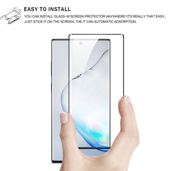 Защитное стекло для Samsung Galaxy Note 10 Plus черный 80418 фото