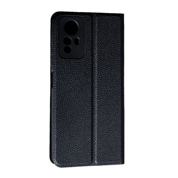 Чохол книжка Fibra case на Xiaomi Redmi Note 12S (4G) / чорний 094452 фото