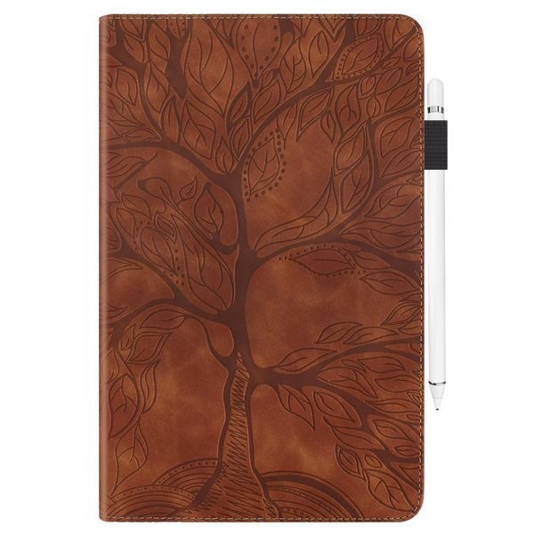 Чохол-книжка Wood Book на планшет OPPO Pad Air (10.36")/коричневий 098715 фото