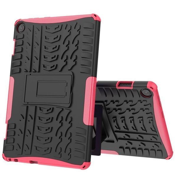 PC + TPU чохол Armor на Lenovo Tab M10 (3rd Gen) рожевий 095567 фото