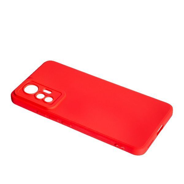 TPU чехол Smitt накладка бампер для Xiaomi 12 Lite (сяоми 12 лайт) красный 086759 фото