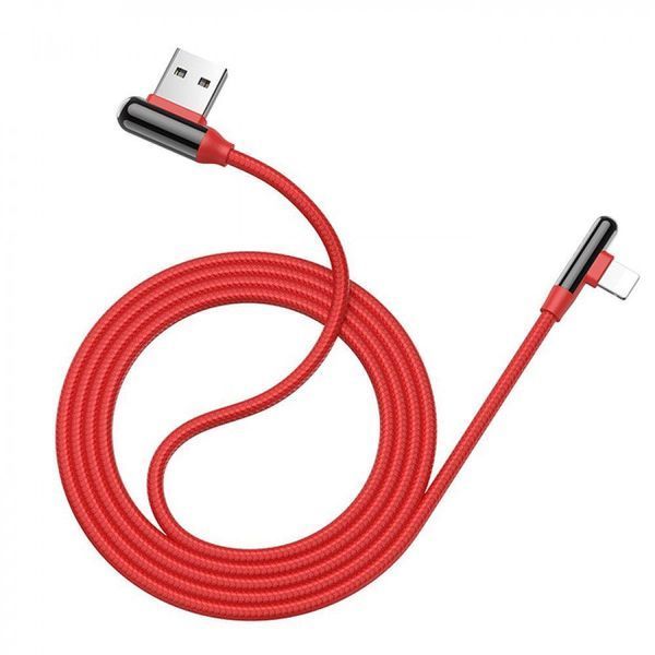 USB кабель Hoco U77 Excellent Elbow Lightning Cable (1.2m) (2 вида) 80600 фото