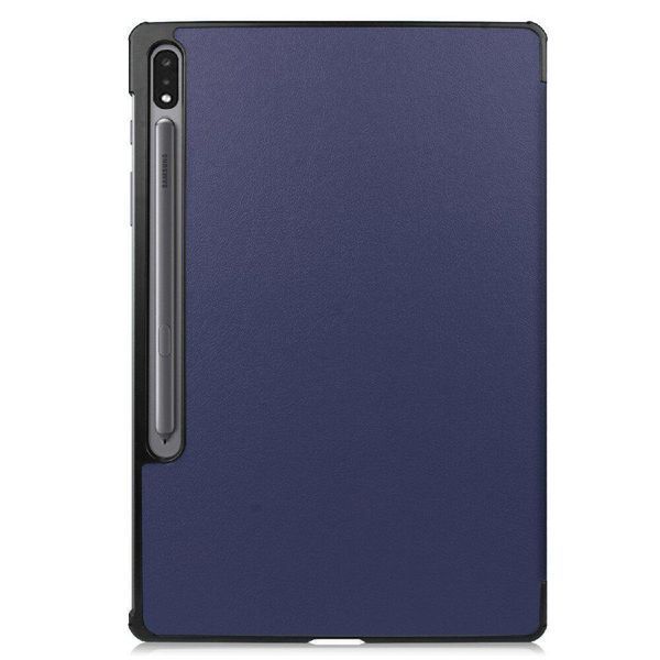 Чехол книжка Crazy Horse для Samsung Galaxy Tab S7 Plus (12.4") T975 / синий 099508 фото