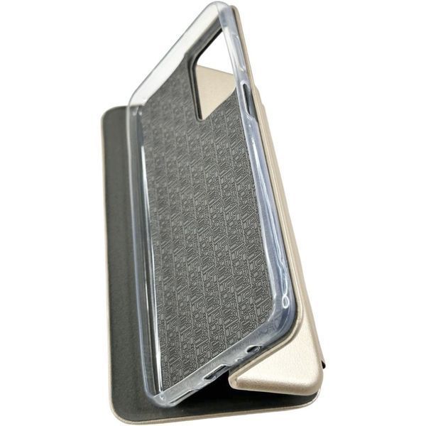 Чохол книжка Elegant book для ZTE Blade V40 Vita / золотистий 093729 фото