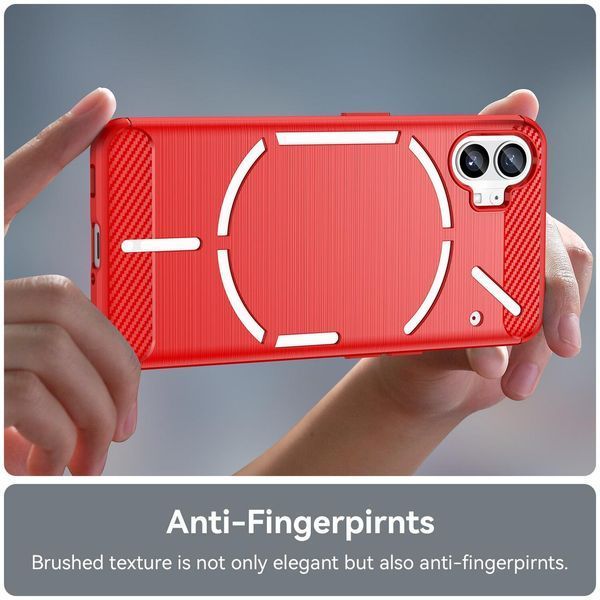 TPU чохол накладка Urban для Nothing Phone 1 / червоний 090085 фото