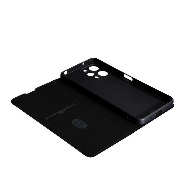 Чохол книжка Fibra case для Xiaomi Redmi 12 сірий 094411 фото