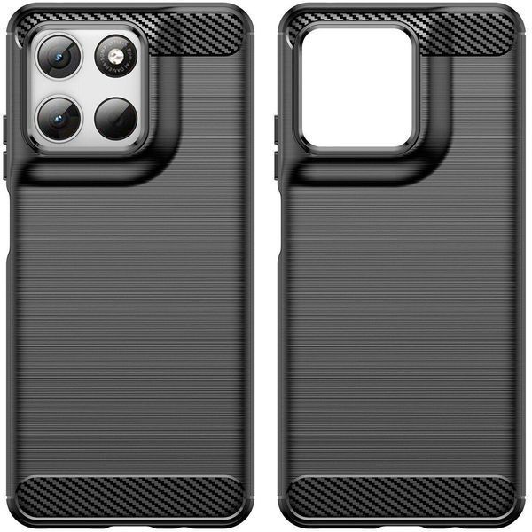 TPU чохол накладка Urban для Motorola G57 Power / чорний 100745 фото