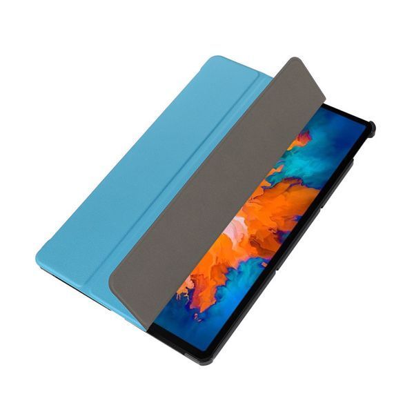 Шкіряний чохол книжка Crazy Horse для Lenovo Tab P11 (9 кольорів) Рожевий 083435 фото