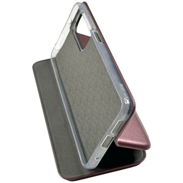Чохол книжка Elegant book для Xiaomi Redmi Note 11 бордовий 091837 фото
