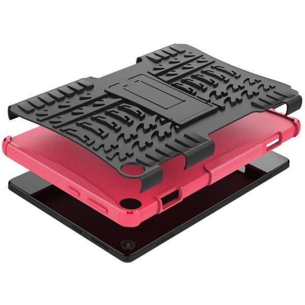 PC + TPU чохол Armor на Lenovo Tab M10 (3rd Gen) рожевий 095567 фото