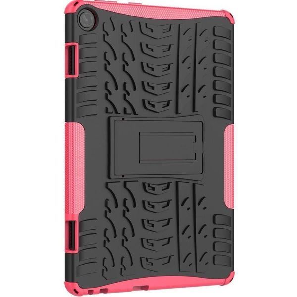 PC + TPU чохол Armor на Lenovo Tab M10 (3rd Gen) рожевий 095567 фото