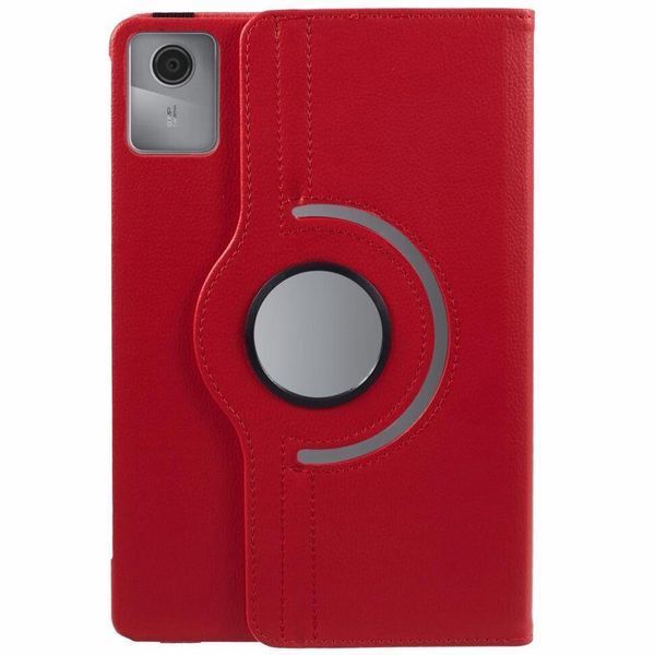 Шкіряний чохол-книжка 360 для Lenovo Xiaoxin Pad 2024 (11") / червоний 094701 фото