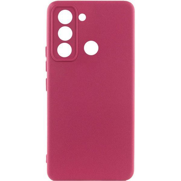 Чехол Lakshmi case для Tecno Spark 8C бордовый 091330 фото