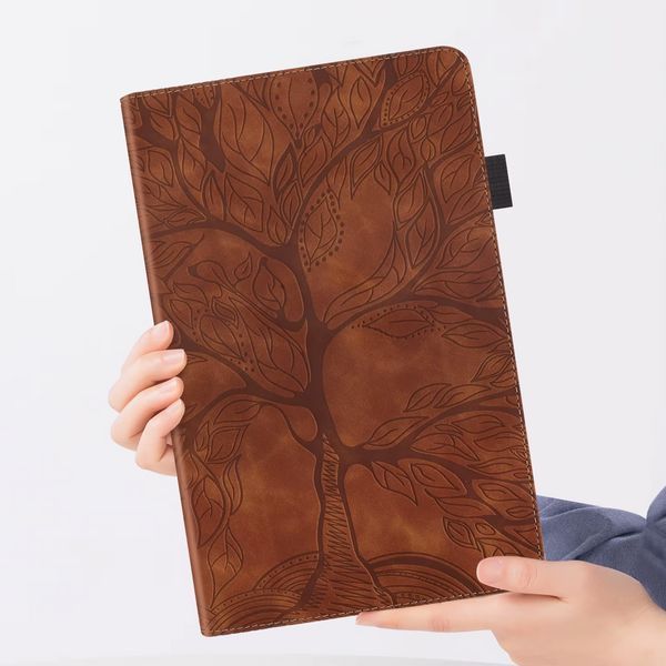 Чохол-книжка Wood Book на планшет OPPO Pad Air (10.36")/коричневий 098715 фото
