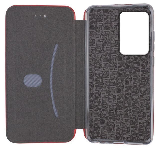 Чехол книжка Elegant book для Motorola G85 (5G) / красный 202517 фото