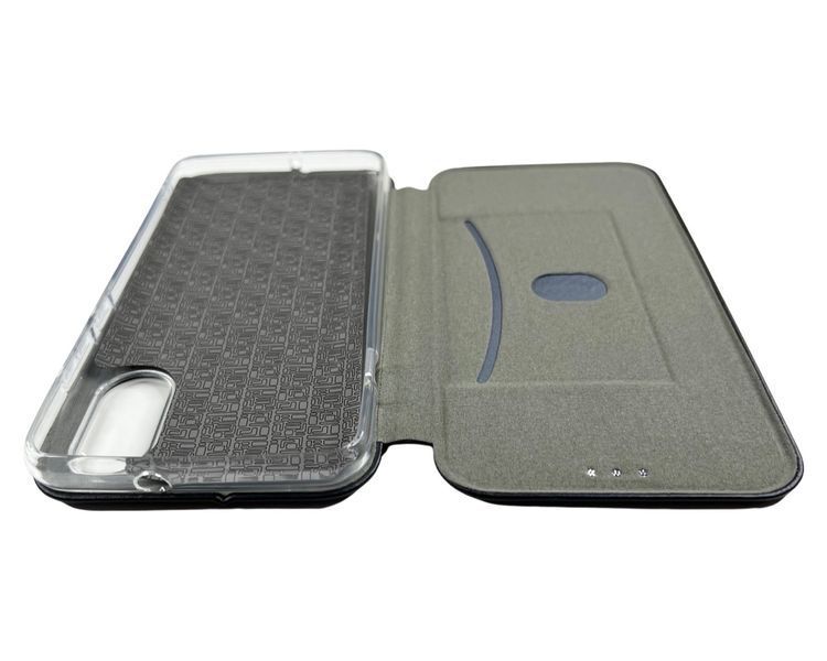 Шкіряний чохол-книжка Elegant book на ZTE Blade A31 Plus (на зті блейд а31 плюс) синій 87906 фото