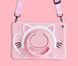 Чохол Happy Case на планшет iPad 10.9" 2022 (10th Gen) / Cat pink (з ремінцем) 099491 фото 2