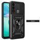 PC + TPU чехол Camshield Armor для Tecno Spark 8C / черный 093609 фото 1