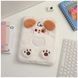 Чехол-сумка Fluffy bag на планшет Apple iPad 11" (A16) 2025 / Dog White 202960 фото 3