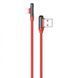 USB кабель Hoco U77 Excellent Elbow Lightning Cable (1.2m) (2 вида) 80600 фото 4