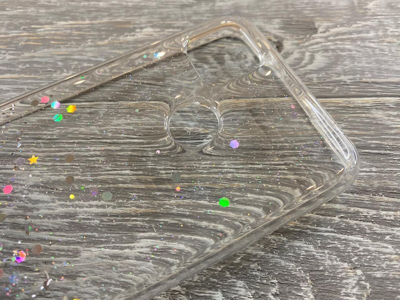 TPU чехол Star Glitter для Xiaomi Redmi 10A (на редми 10а) прозрачный 085526 фото